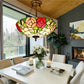 CDH 16" Tiffany Upright Lamp 40cm shade (16049CR)