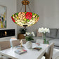 CDH 16" Tiffany Upright Lamp 40cm shade (16049CR)