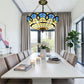 CDH 16" Tiffany Upright Lamp 40cm shade (16050CR)