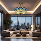 CDH 16" Tiffany Upright Lamp 40cm shade (16050CR)