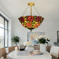CDH 18" XLARGE Tiffany Upright Lamp 46cm shade (12703CX)