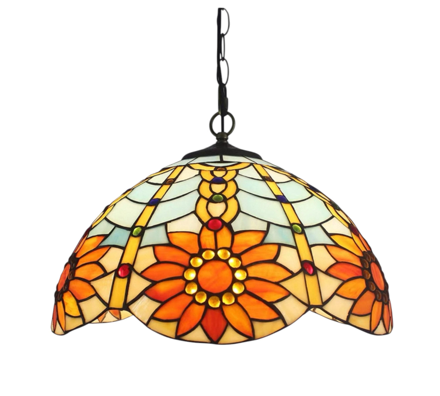 CDH 16" Tiffany Pendant Lamp 40cm shade (11003X)