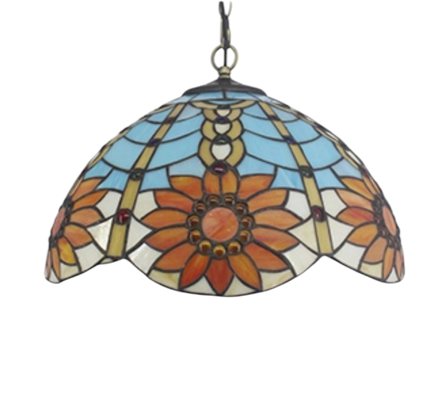 CDH 16" Tiffany Pendant Lamp 40cm shade (11003X)