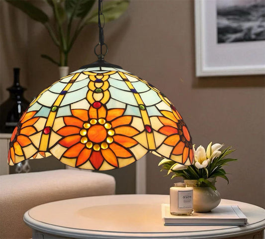 CDH 16" Tiffany Pendant Lamp 40cm shade (11003X)