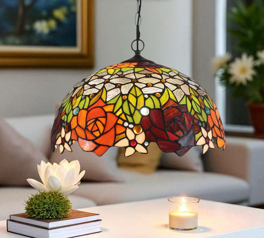 CDH 16" Tiffany Pendant Lamp 40cm shade (11005X)