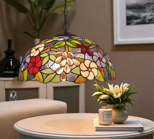 CDH 16" Tiffany Pendant Lamp 40cm shade (16022C)