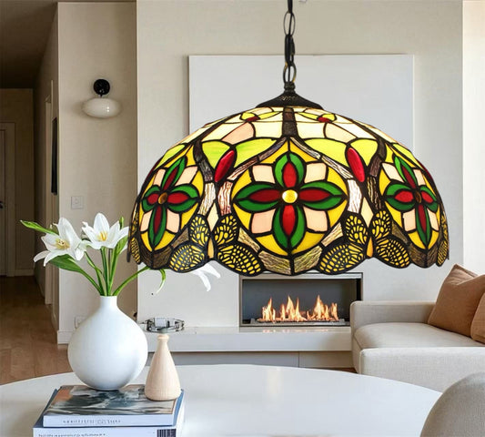 CDH 16" Tiffany Pendant Lamp 40cm shade (11008X)