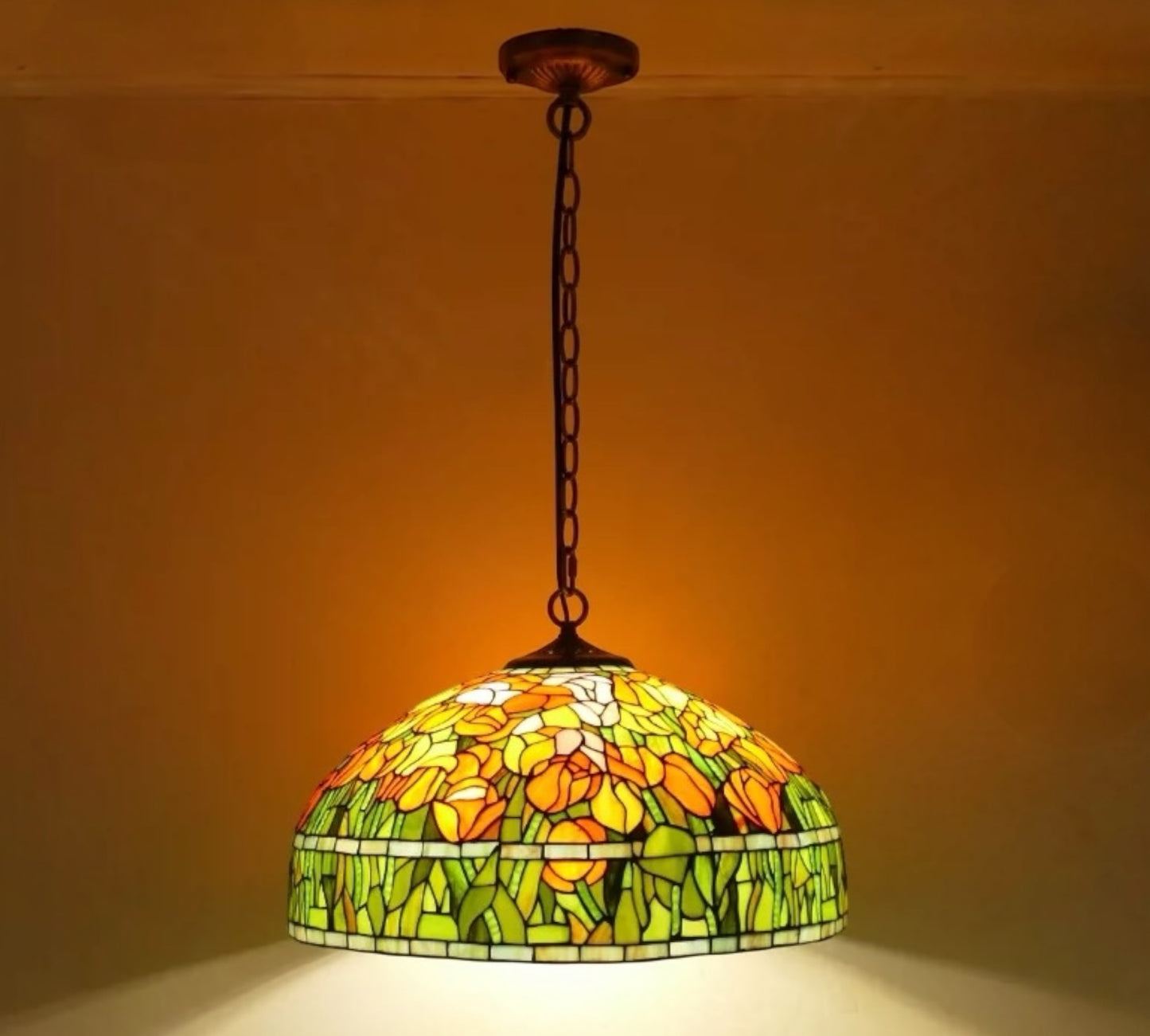 CDH 20" Tiffany Pendant Lamp 50cm shade (19049CX)