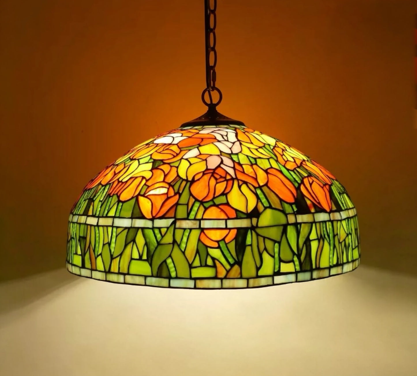 CDH 20" Tiffany Pendant Lamp 50cm shade (19049CX)