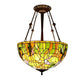 CDH 18" Tiffany Pendant Lamp 46cm shade (19050XCR)