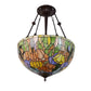 CDH 18" Tiffany Pendant Lamp 46cm shade (19050XCR)