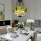 CDH 18" Tiffany Pendant Lamp 46cm shade (19050XCR)