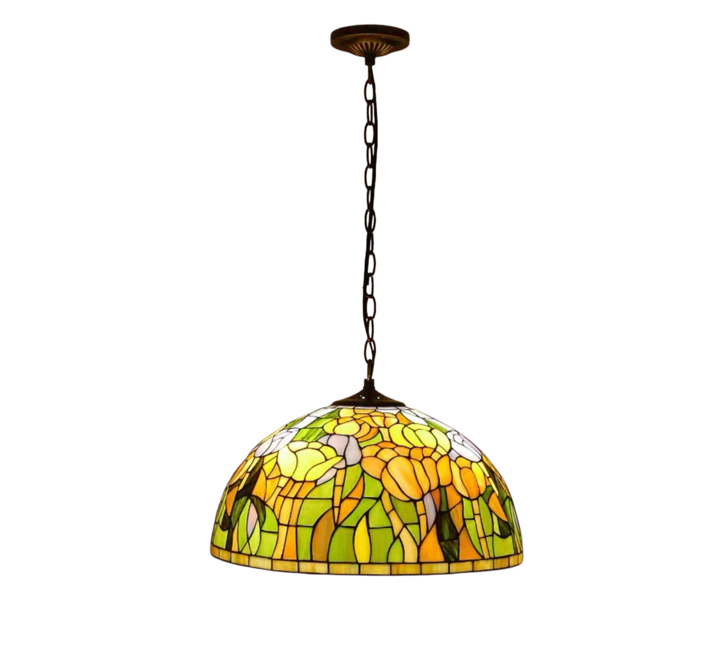 CDH 18" Tiffany Pendant Lamp 46cm shade (19050XC)