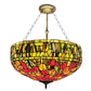 CDH 20” XLARGE Tiffany Upright Lamp with 50cm shade (19049CXR)