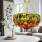 CDH 20” XLARGE Tiffany Upright Lamp with 50cm shade (19049CXR)