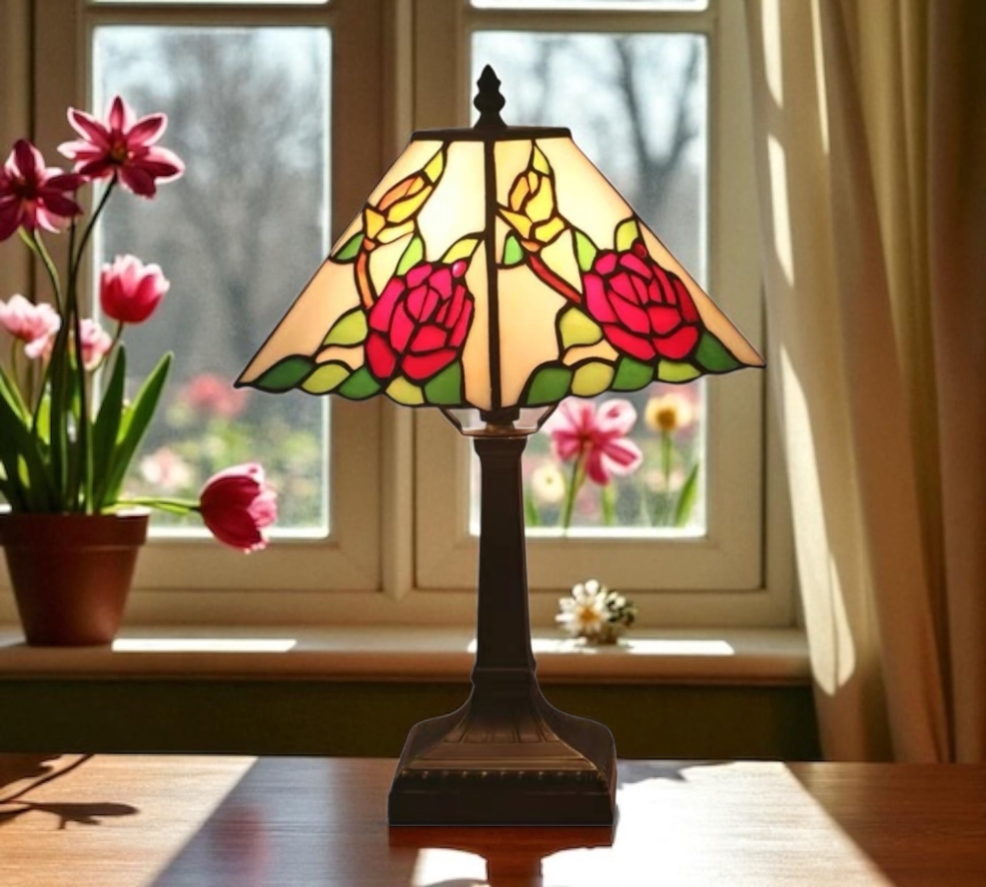 CDH 10" Tiffany Table Lamp (12094)