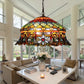 CDH 18" XLARGE Tiffany Pendant Lamp 46cm shade (19002C)