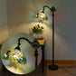 CDH Tiffany Bridge Arm Style Floor Lamp (12099F) 12" 30CM Shade