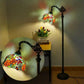 CDH Tiffany Bridge Arm Style Floor Lamp (15012SF) 12" 30CM Shade