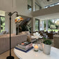 CDH Tiffany Bridge Arm Style Floor Lamp (12011F) 12" 30CM Shade