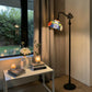 CDH Tiffany Bridge Arm Style Floor Lamp (12063F) 12" 30CM Shade
