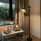 CDH Tiffany Bridge Arm Style Floor Lamp (12096F) 12" 30CM Shade