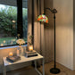 CDH Tiffany Bridge Arm Style Floor Lamp (15012SF) 12" 30CM Shade