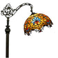 CDH Tiffany Bridge Arm Style Floor Lamp (12011F) 12" 30CM Shade