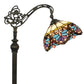 CDH Tiffany Bridge Arm Style Floor Lamp (12045F) 12" 30CM Shade