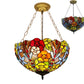 CDH 16" Tiffany Upright Lamp 40cm shade (15016CR)