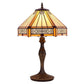 CDH 16" Tiffany Table Lamp 40cm Shade (16004)