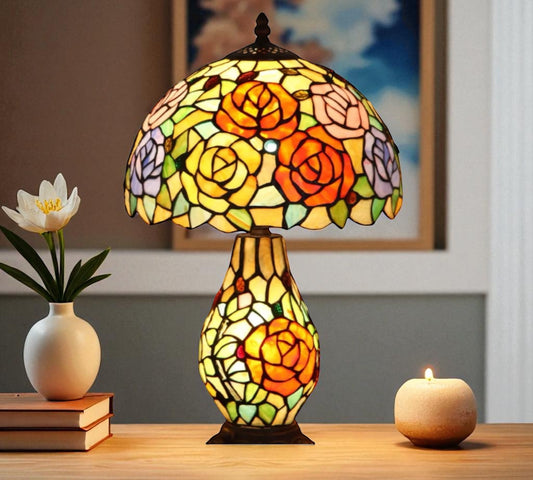 CDH 12" Tiffany Table Lamp (12070A)