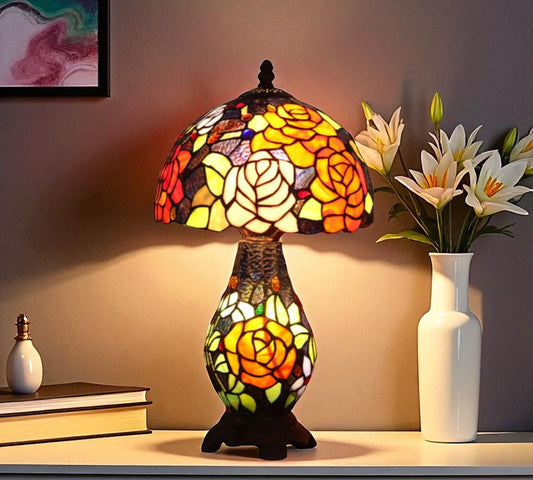CDH 12" Tiffany Table Lamp (10027A)