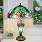 CDH 16" LARGE Tiffany Mother-Daughter Vase Lamp 40cm Shade (15043B)