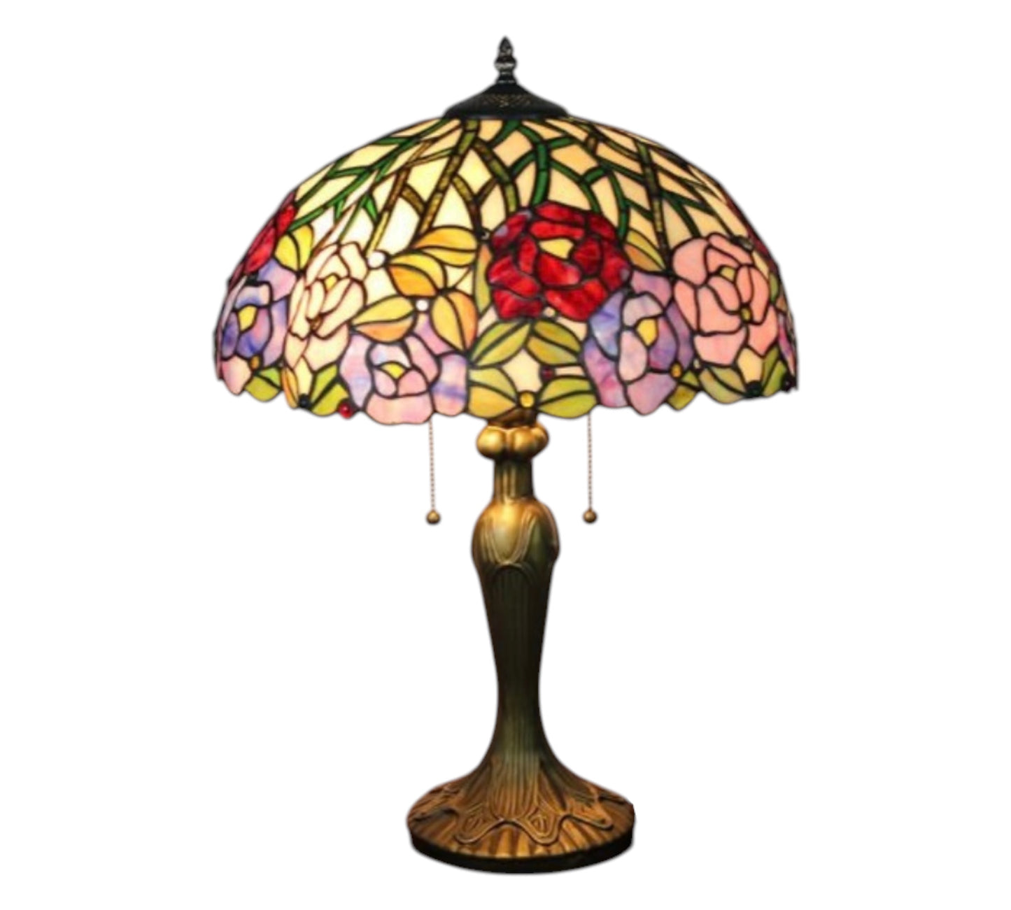 CDH 16" Tiffany Table Lamp 40cm Shade (15054)
