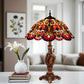 CDH 16" Tiffany Table Lamp 40cm Shade (15025)