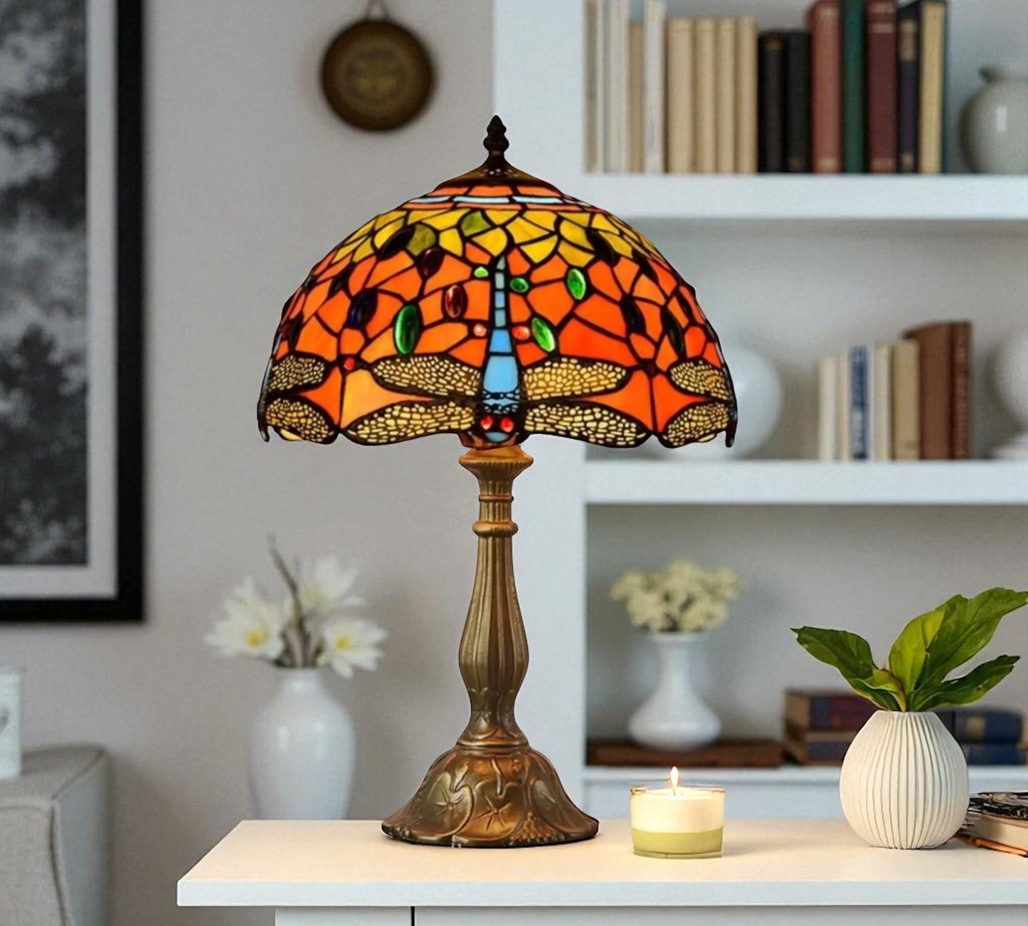 CDH 12" Tiffany Table Lamp (12062)