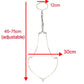 CDH 12" Tiffany Style Inverted Chandelier with 30cm Shade (12025CST)