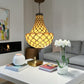 CDH 16" Tiffany Style Inverted Chandelier with 40cm Shade (12021CSTL)