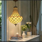 CDH 16" Tiffany Style Inverted Chandelier with 40cm Shade (12021CSTL)