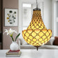 CDH 12" Tiffany Style Inverted Chandelier with 30cm Shade (12021CST)
