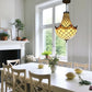 CDH 12" Tiffany Style Inverted Chandelier with 30cm Shade (12010CST)