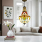 CDH 12" Tiffany Style Inverted Chandelier with 30cm Shade (12025CST)