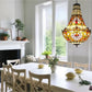 CDH 16" Tiffany Style Inverted Chandelier with 40cm Shade (12011CSTL)