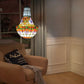 CDH 12" Tiffany Style Inverted Chandelier with 30cm Shade (15017CST)