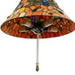 CDH 16" Tiffany Style Inverted Chandelier with 40cm Shade (16812CSTL)