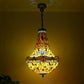 CDH 16" Tiffany Style Inverted Chandelier with 40cm Shade (16035CSTL)