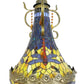 CDH 16" Tiffany Style Inverted Chandelier with 40cm Shade (16117CSTL_R)