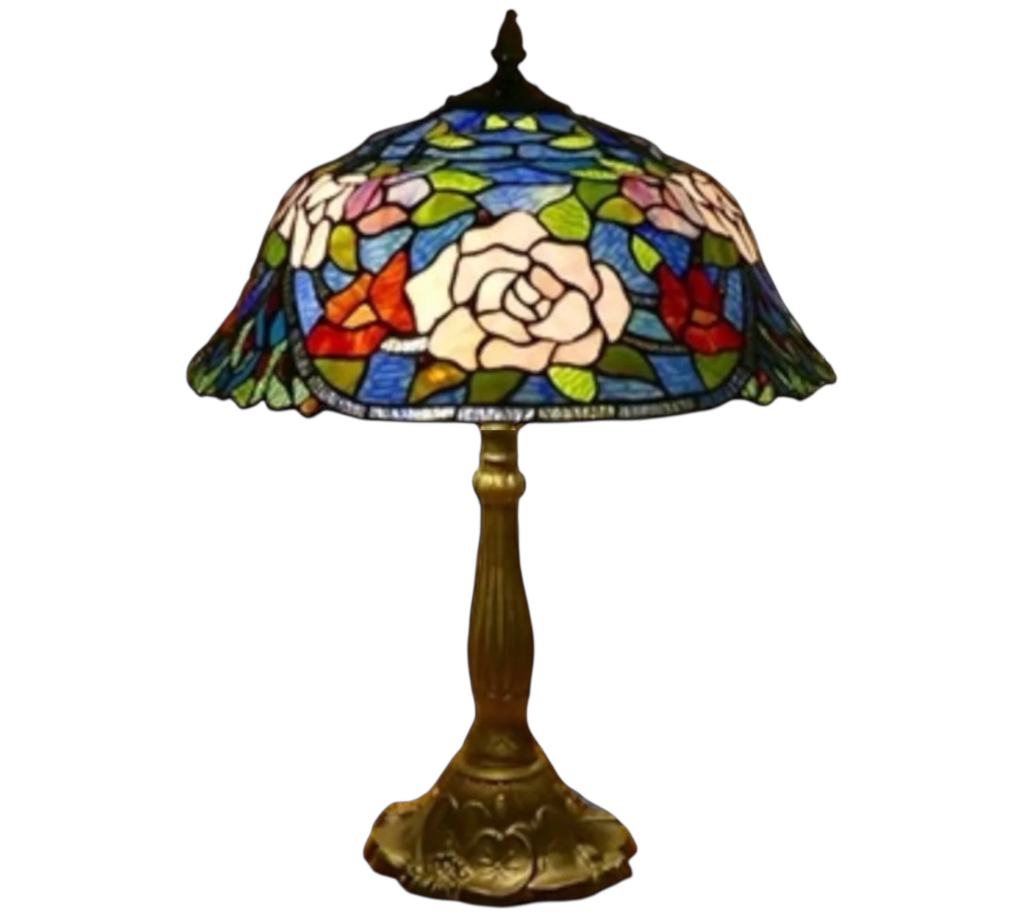 CDH 18" XLARGE Tiffany Table Lamp 46cm Shade (19005T)