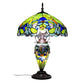 CDH 18" XLARGE Tiffany Mother-Daughter Vase Lamp 40cm Shade (15066)